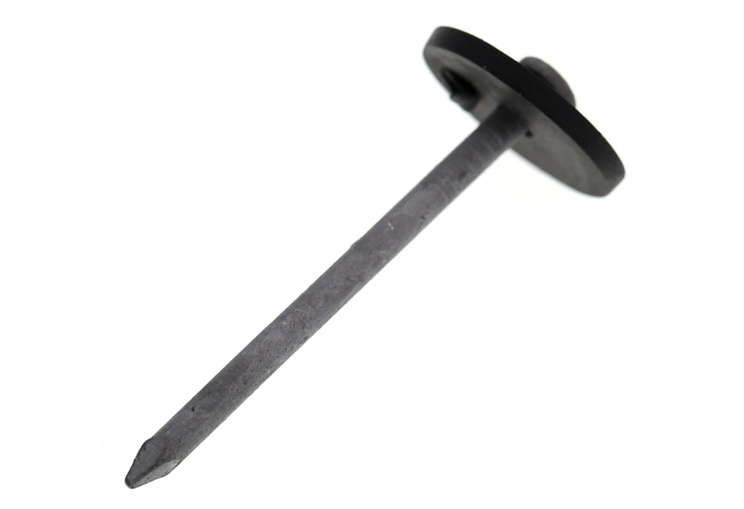 Umbrella Head Twisted Screw Shank Roofing Nails with Rubber Washer