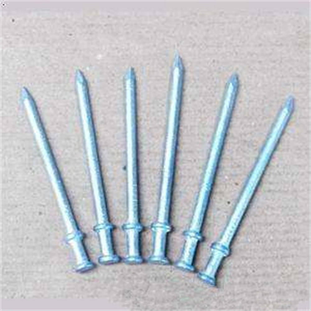 Polished Surface Double Head Nail Double Hat Nail