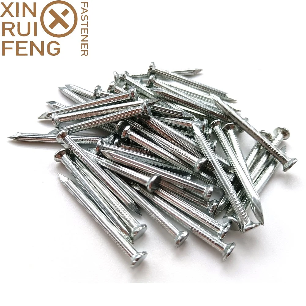 DIN GB GOST Carbon Steel Flat Head Galvanized Iron Nail