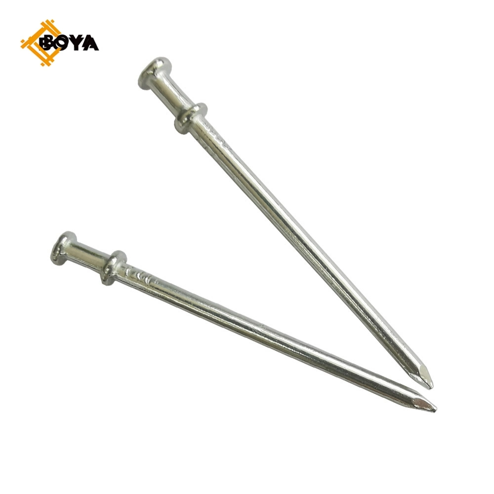 Factory Direct Sale Hardware Electro Galvanized Double Head Nail with Good Quality for Building