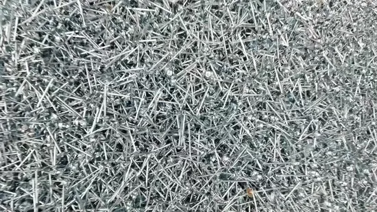 Chinesische Lieferanten hart geschnittene Mauerwerksnägel, konische Schaftnägel