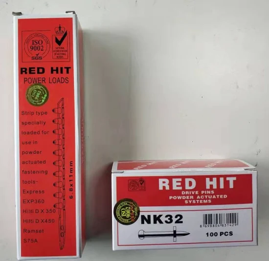  Nk 32 Red Hit Power Load 6,8*11mm.  27 Kal. Schießnägel