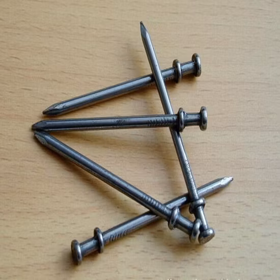 Guter Preis und hervorragende Qualität, polierter/elektroverzinkter Duplexkopfnagel/Doppelkopfnagel aus China Factory 20d